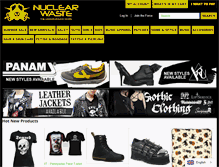 Tablet Screenshot of nuclearwasteunderground.com